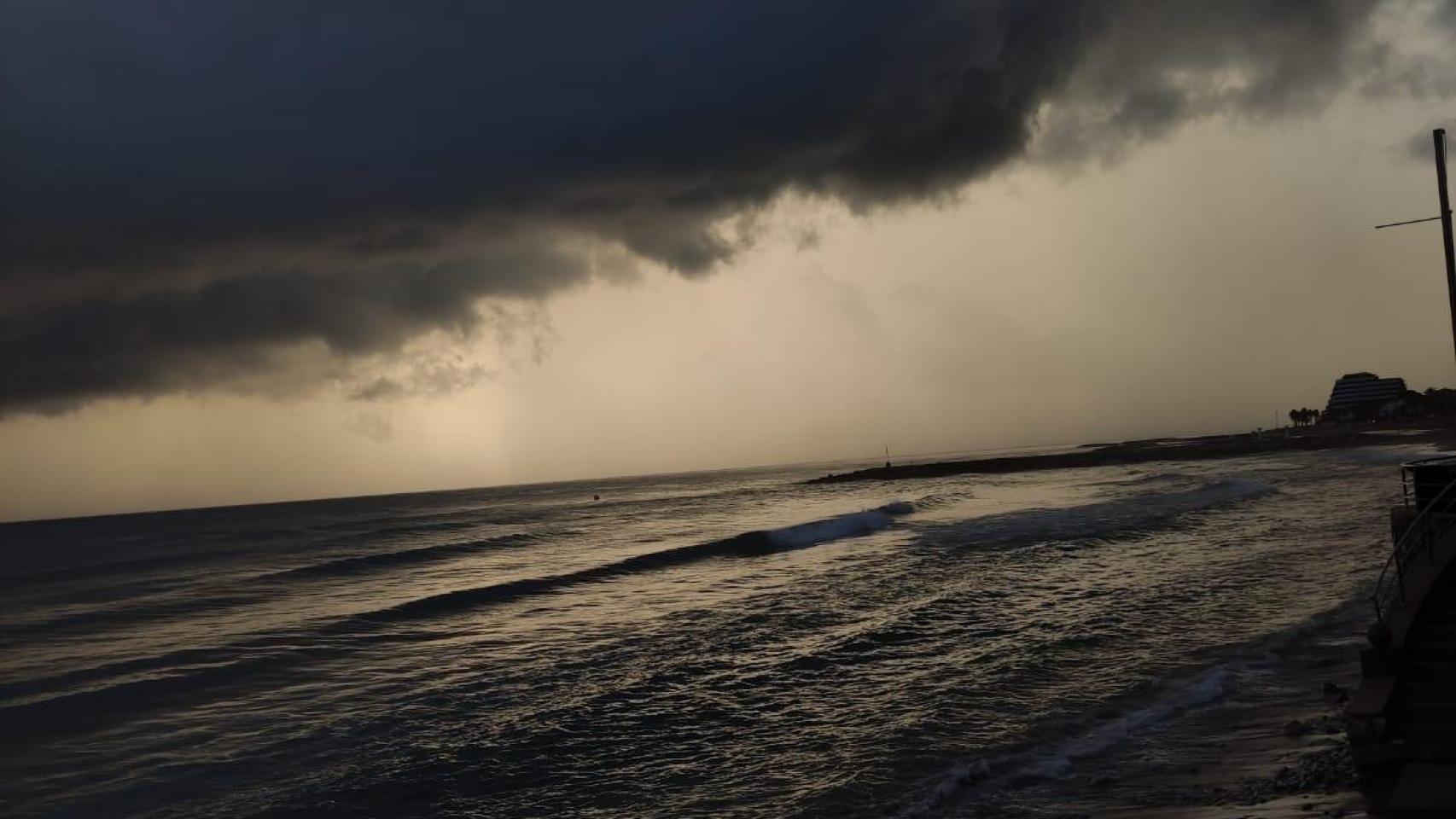 Lluvias torrenciales en Sitges