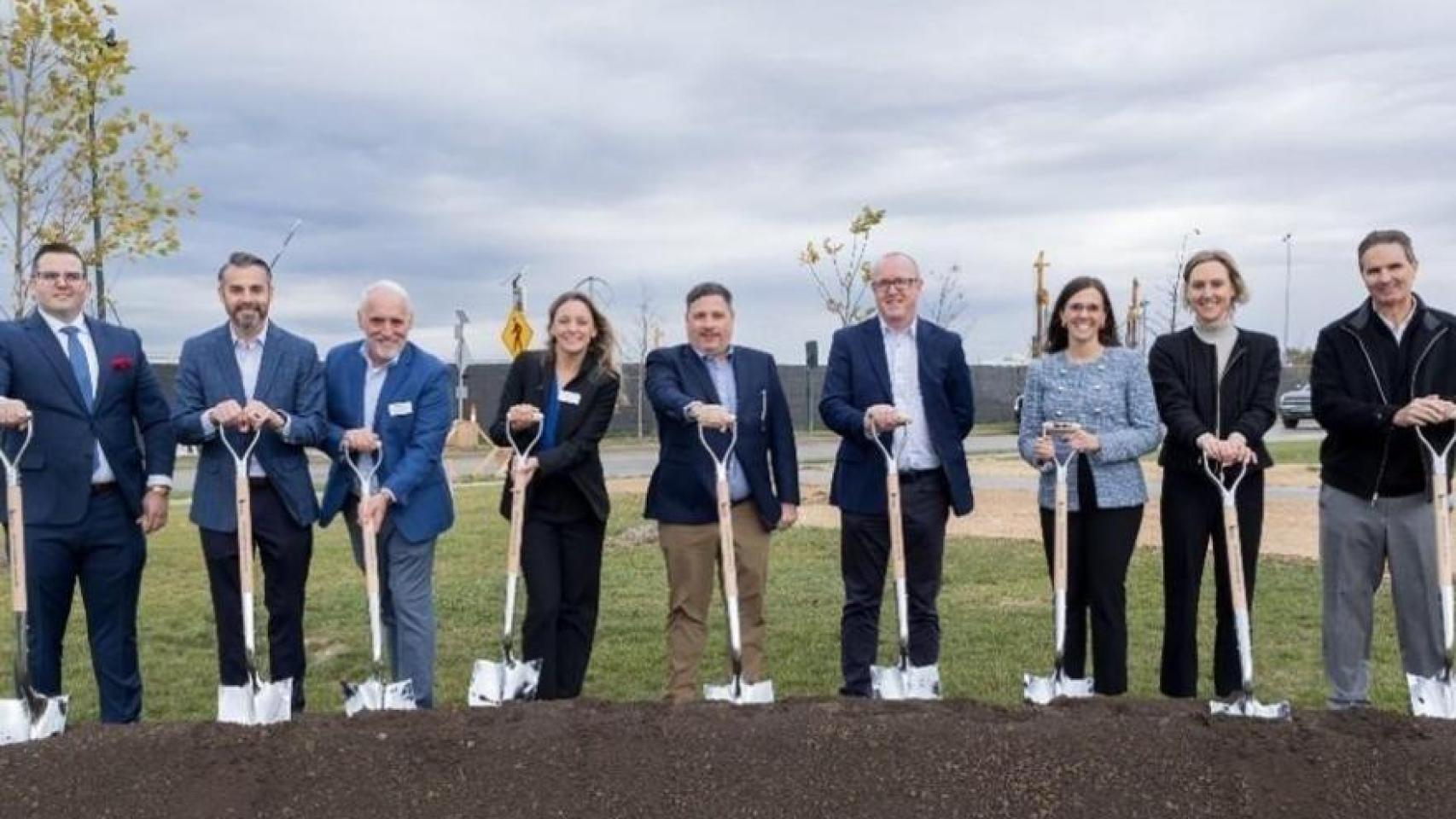 Acto de la primera piedra del 'data center' de ACS en Ohio