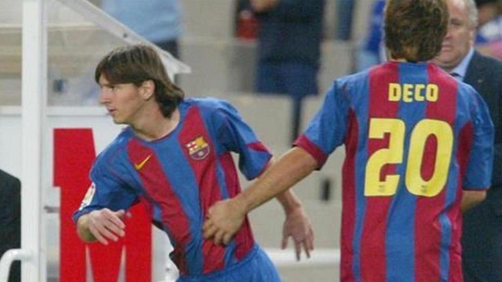 Leo Messi debuta con el FC Barcelona en 2004