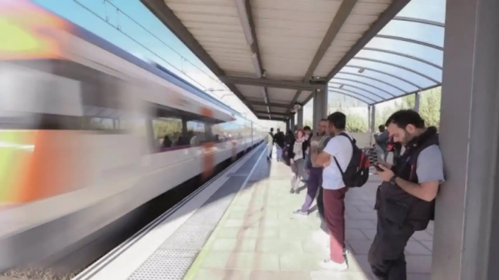 Imagen de una estación de Rodalies