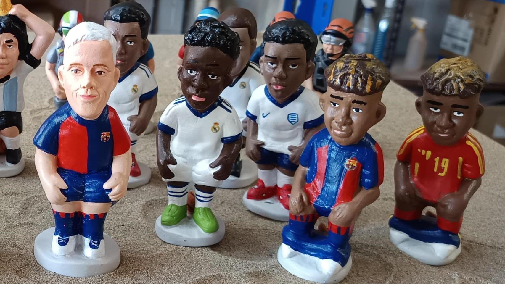 'Caganers' de Dani Olmo, Vinicius y Lamine Yamal