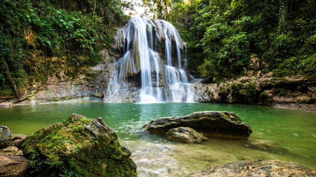 Cascada en la naturaleza