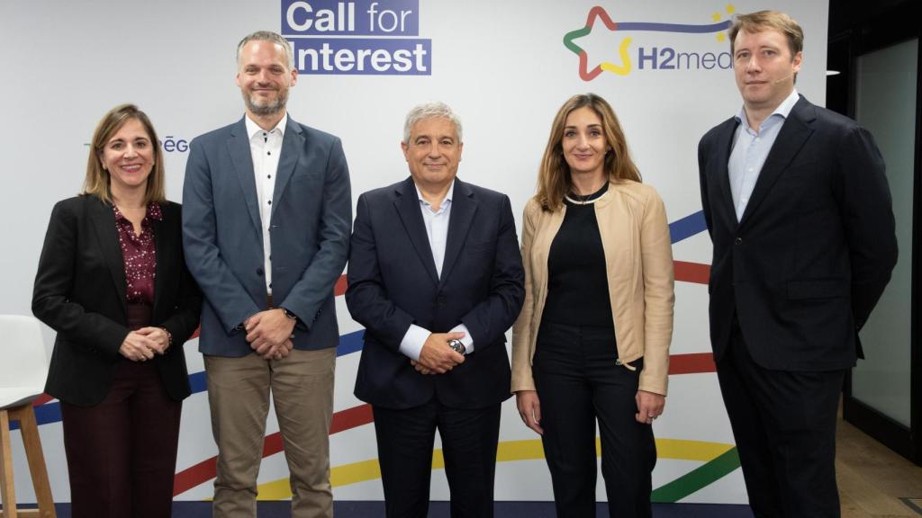 Imagen del equipo de presentación de la Call For Interest de H2Med