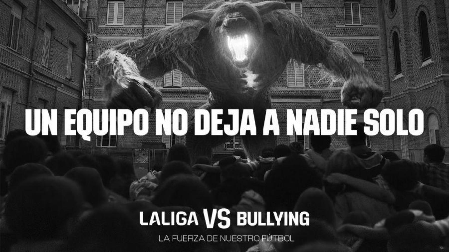 La campaña de la Liga contra el bullying