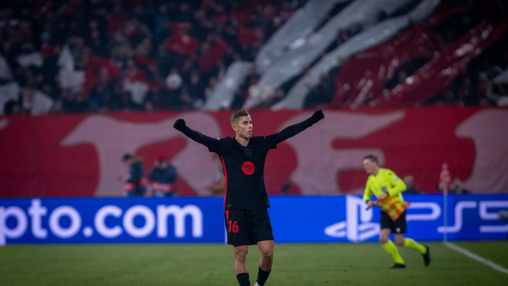 Fermín López en el Estrella Roja-Barça