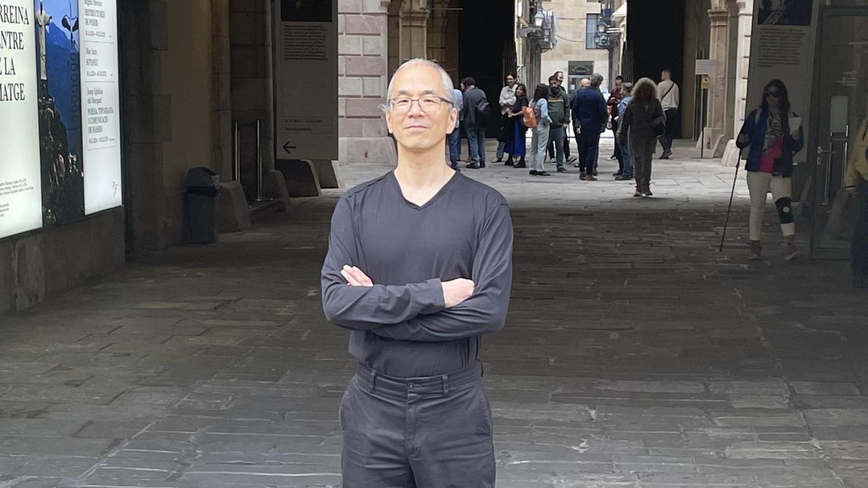 El escritor Ted Chiang, en Barcelona