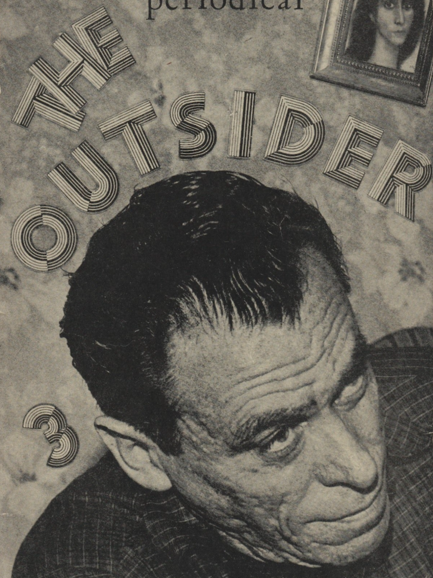 Ejemplar de la revista 'The Outsider' dedicado a Bukowski (1963)