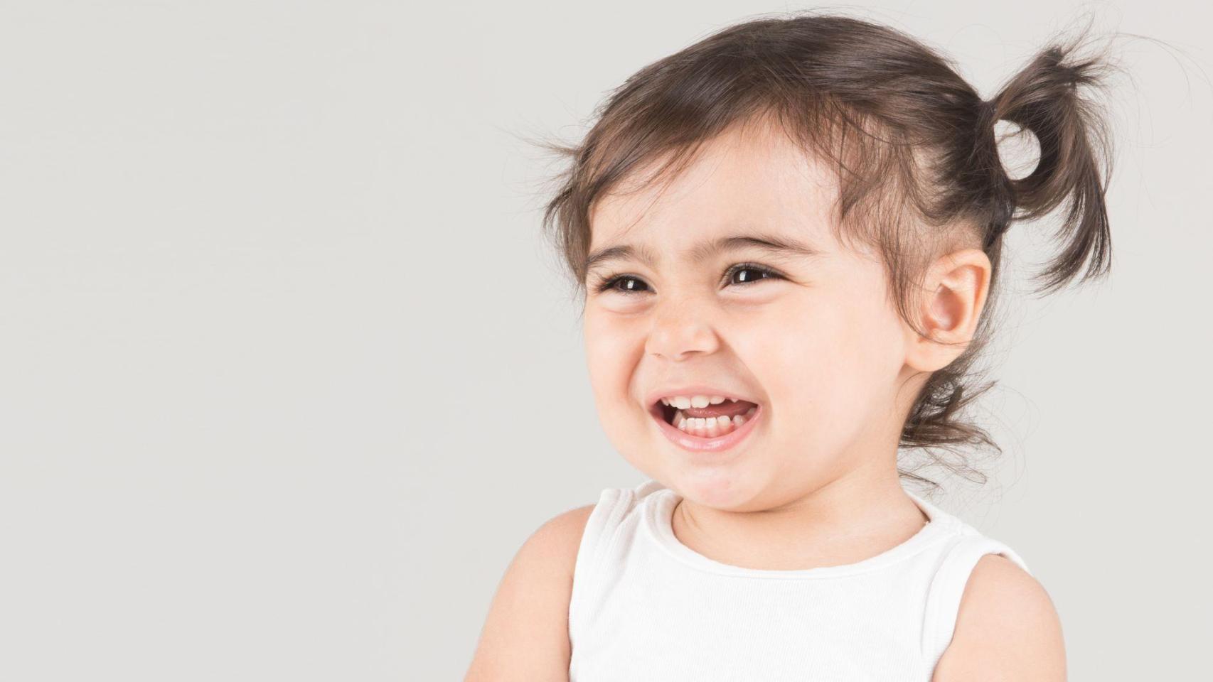 Niña sonriendo