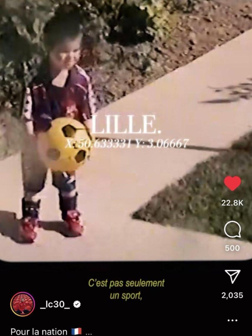 El guiño de Lucas Chevalier al Barça en su perfil de Instagram