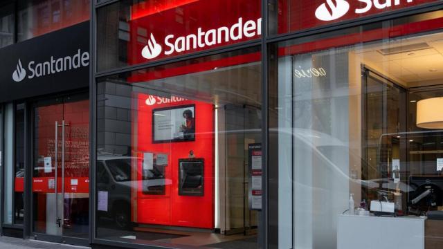 Una oficina de Santander