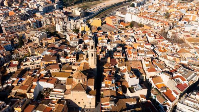 Vista aérea de El Vendrell