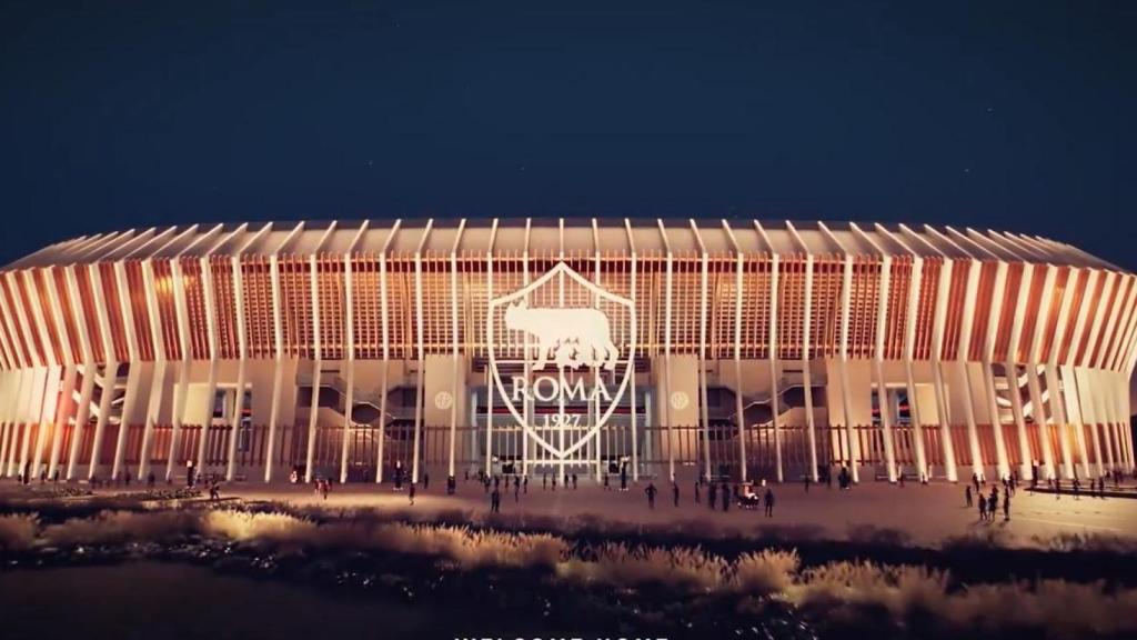 Nuevo estadio de la Roma