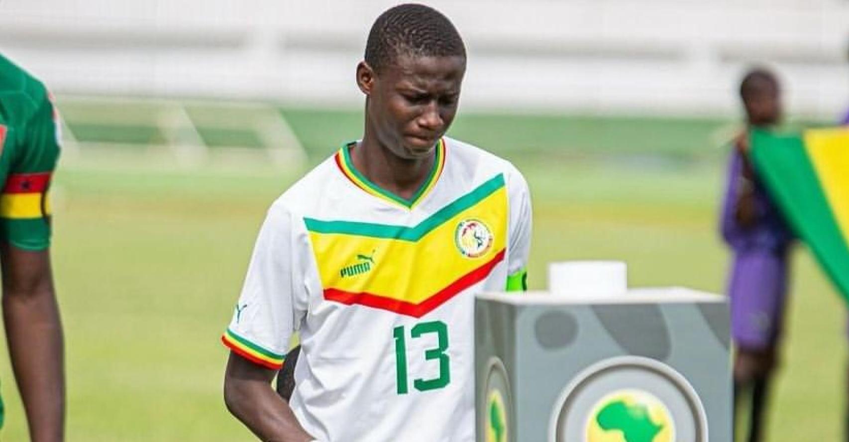 Mouhamed Dabo, a prueba con el Juvenil B del Barça, en la selección sub-17 de Senegal