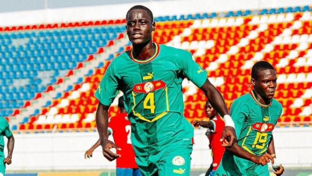 Malick Cissé, a prueba en el Juvenil B del Barça, con la selección de Senegal sub-17