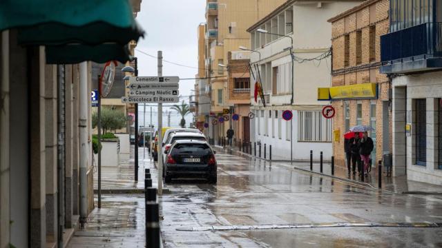 Lluvias en Tarragona por la DANA