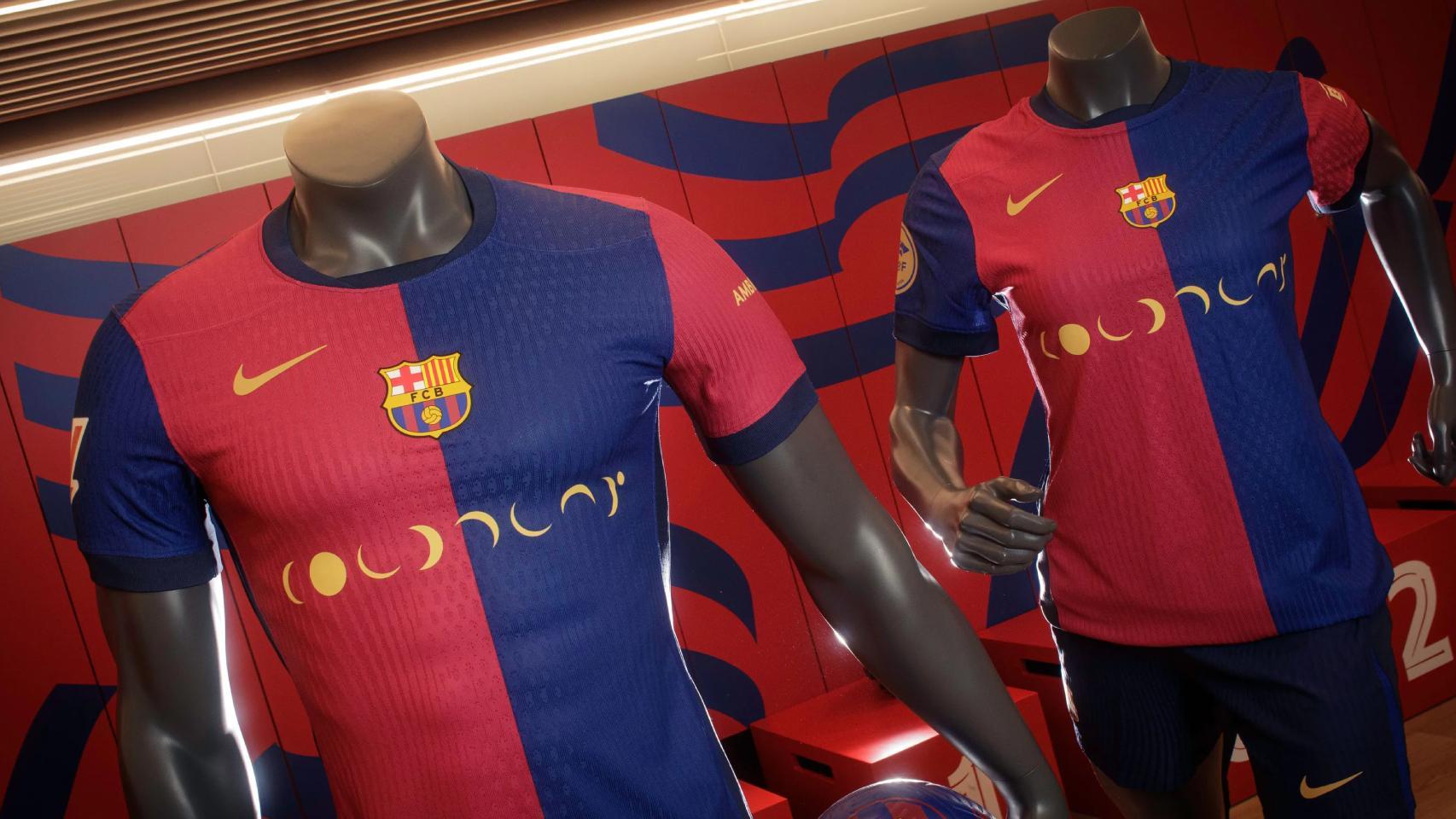 La camiseta especial de Nike para el Barça con el logo de Coldplay