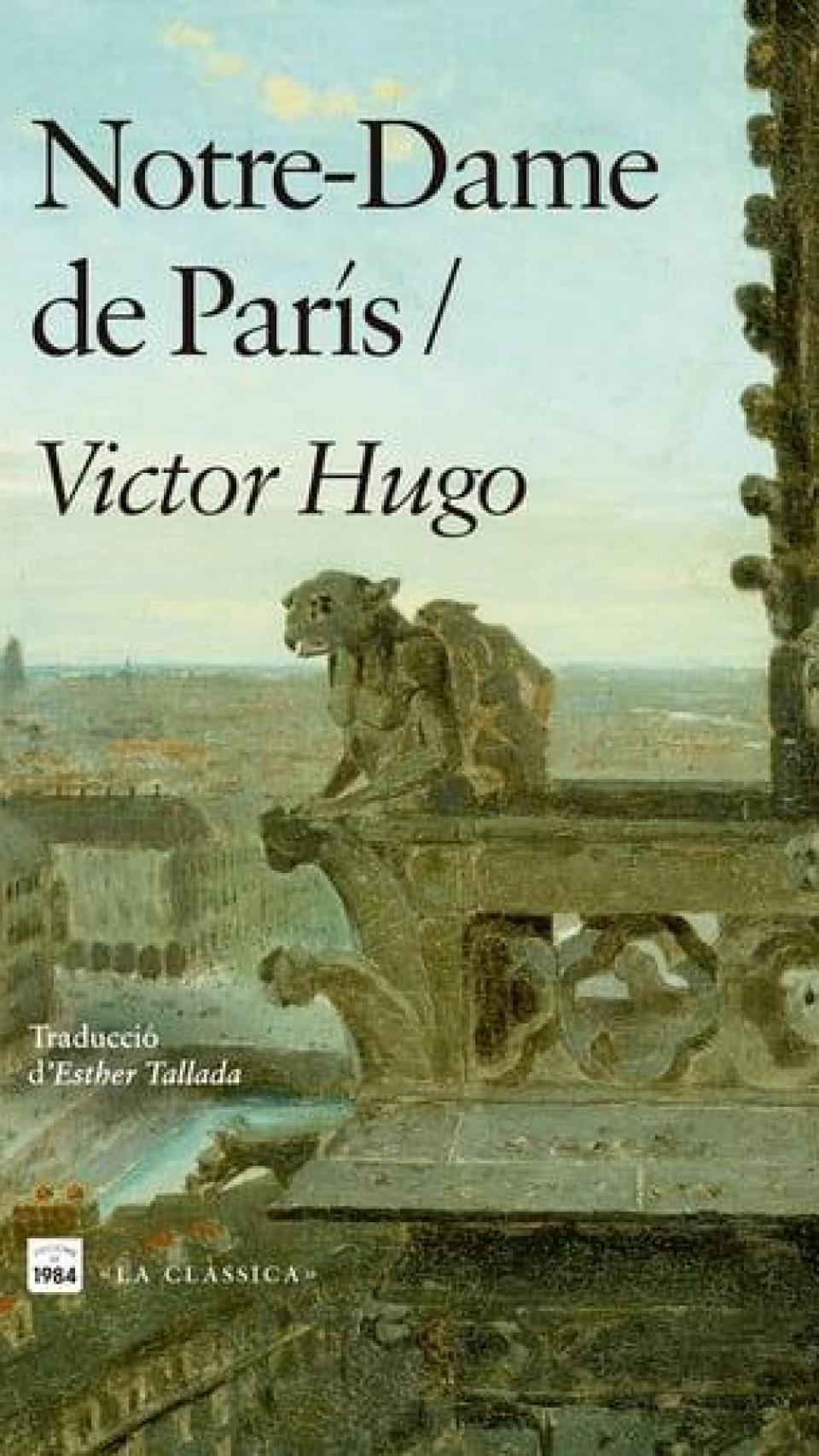 Portada del libro de Victor Hugo, en su edición en catalán por Edicions de 1984