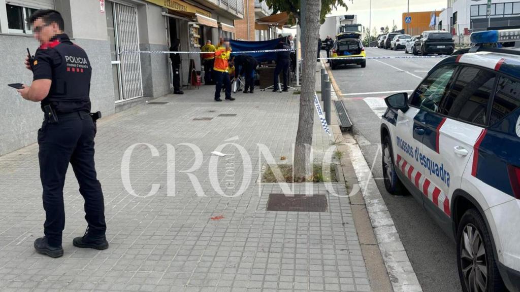 Asesinato a plena luz del día en una cafetería de Montgat