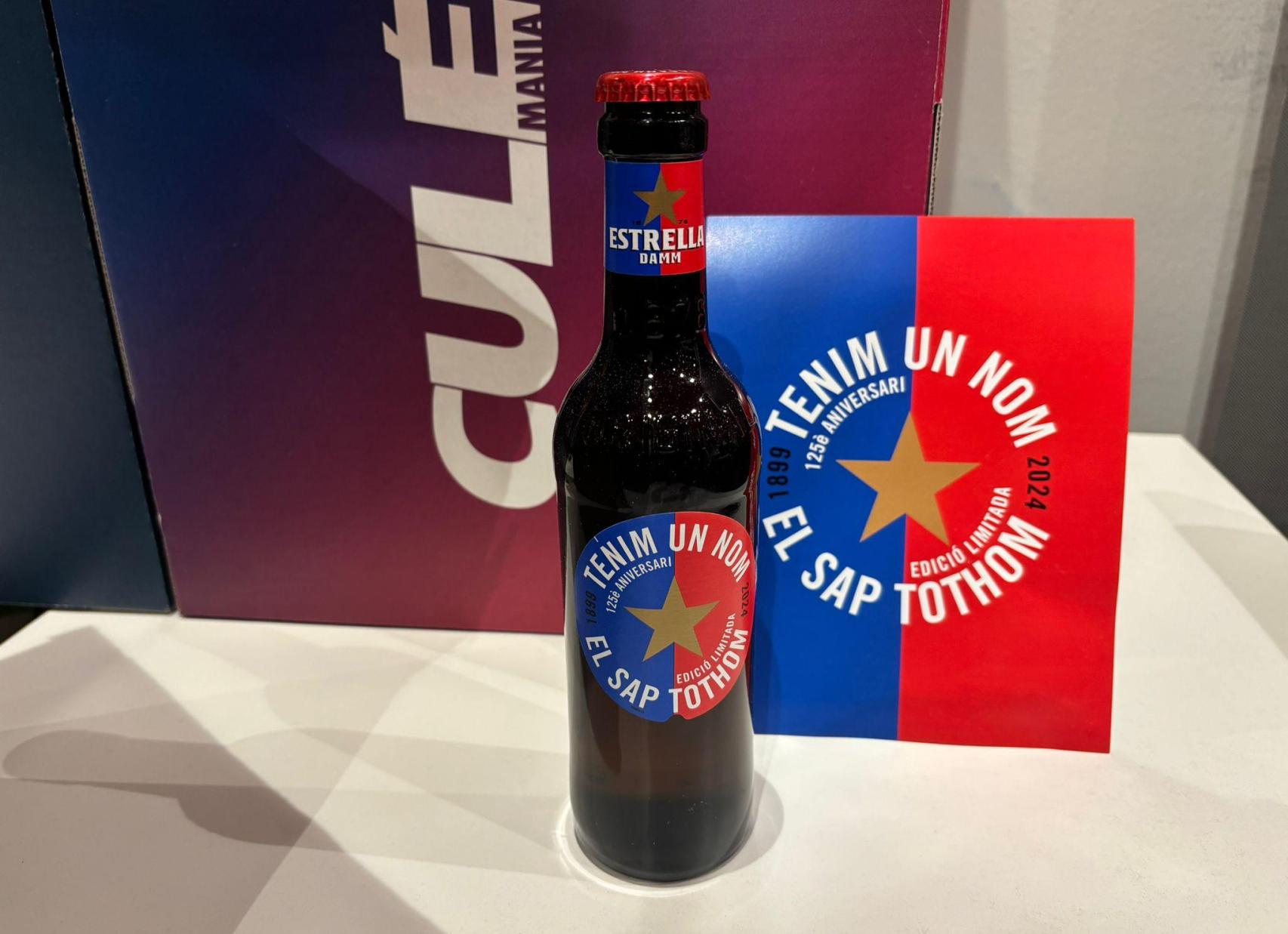 La cerveza especial de Estrella Damm en asociación con el Barça (2)