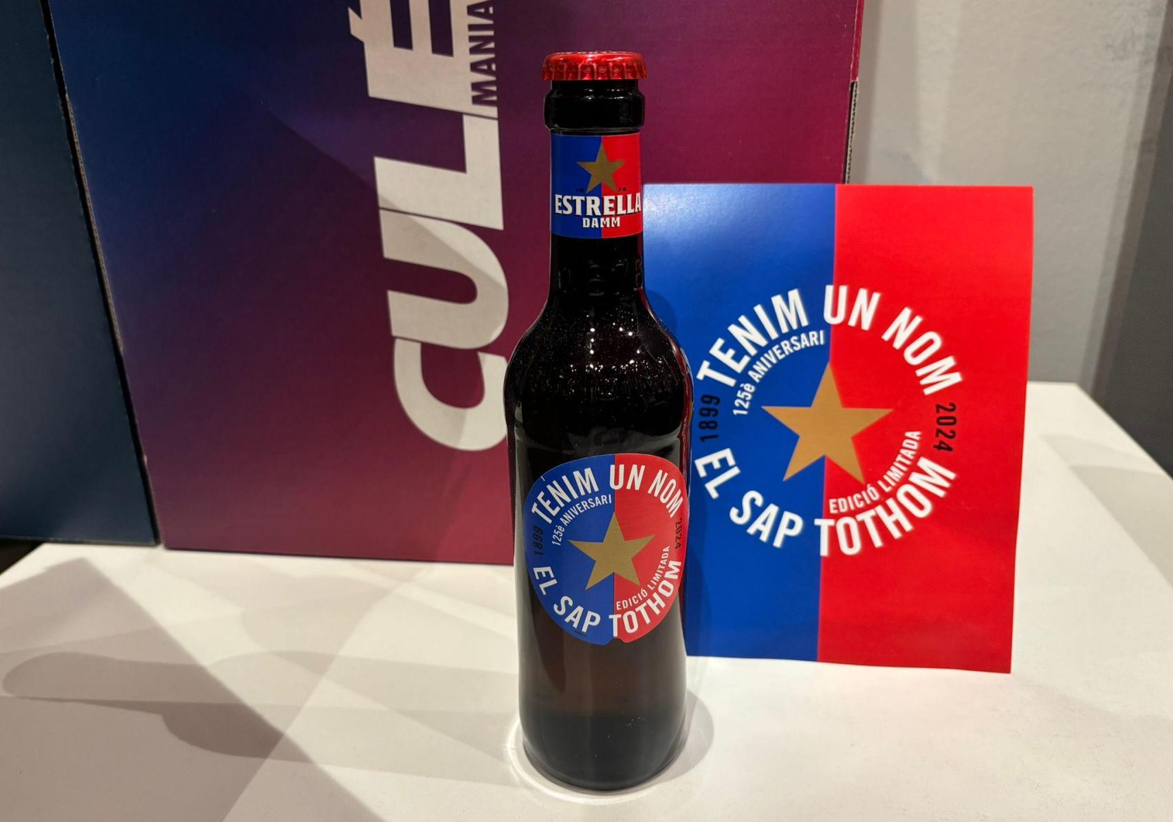 La cerveza especial de Estrella Damm en asociación con el Barça (2)