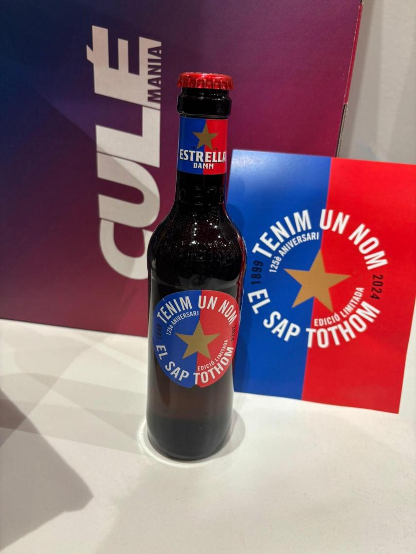 La cerveza especial de Estrella Damm en asociación con el Barça