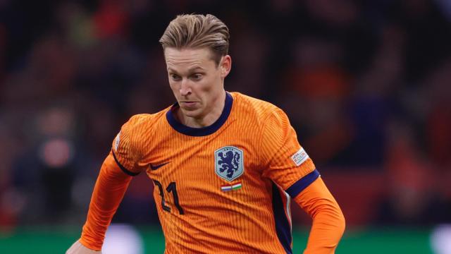 Frenkie de Jong, durante el partido de Países Bajos contra Hungría