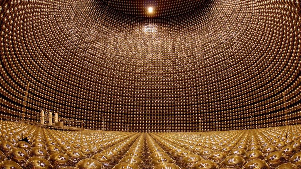 Detector de neutrinos Super-kamiokande (Japón), donde investigó Takaaki Kajita, ganador del Nobel