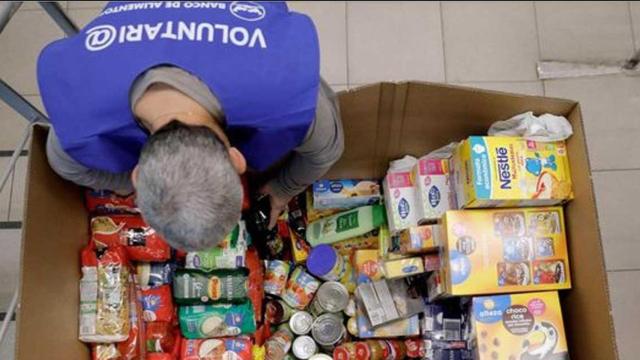 Recogida de alimentos para afectados por la DANA de Valencia