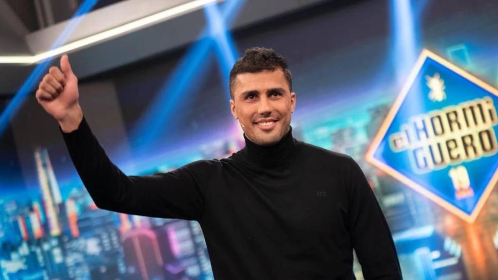 Rodri Hernández, ganador del Balón de Oro, en 'El Hormiguero'