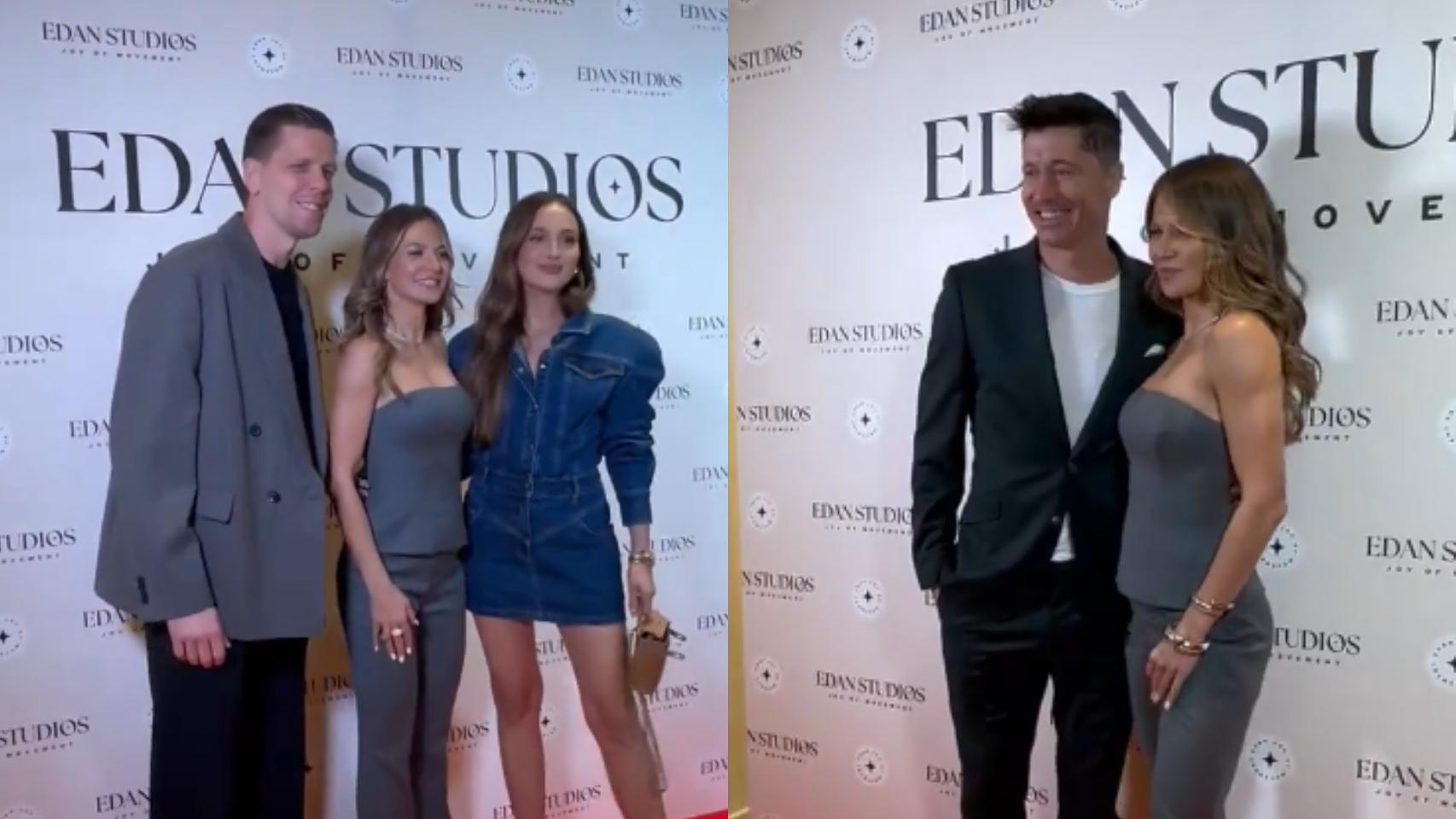 Szczesny y Lewandowski acuden a la inauguración de Edan Studios