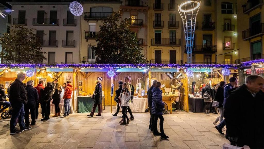 Mercado del pesebre de Olot