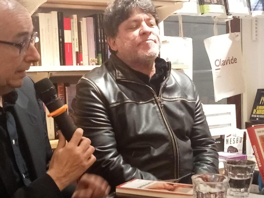 Iván de la Nuez, en el acto de presentación de 'Iconofagias'