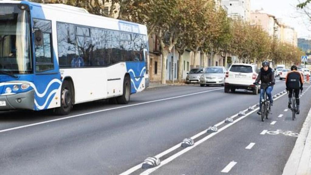 Imagen del Mataró Bus, que opera Avanza