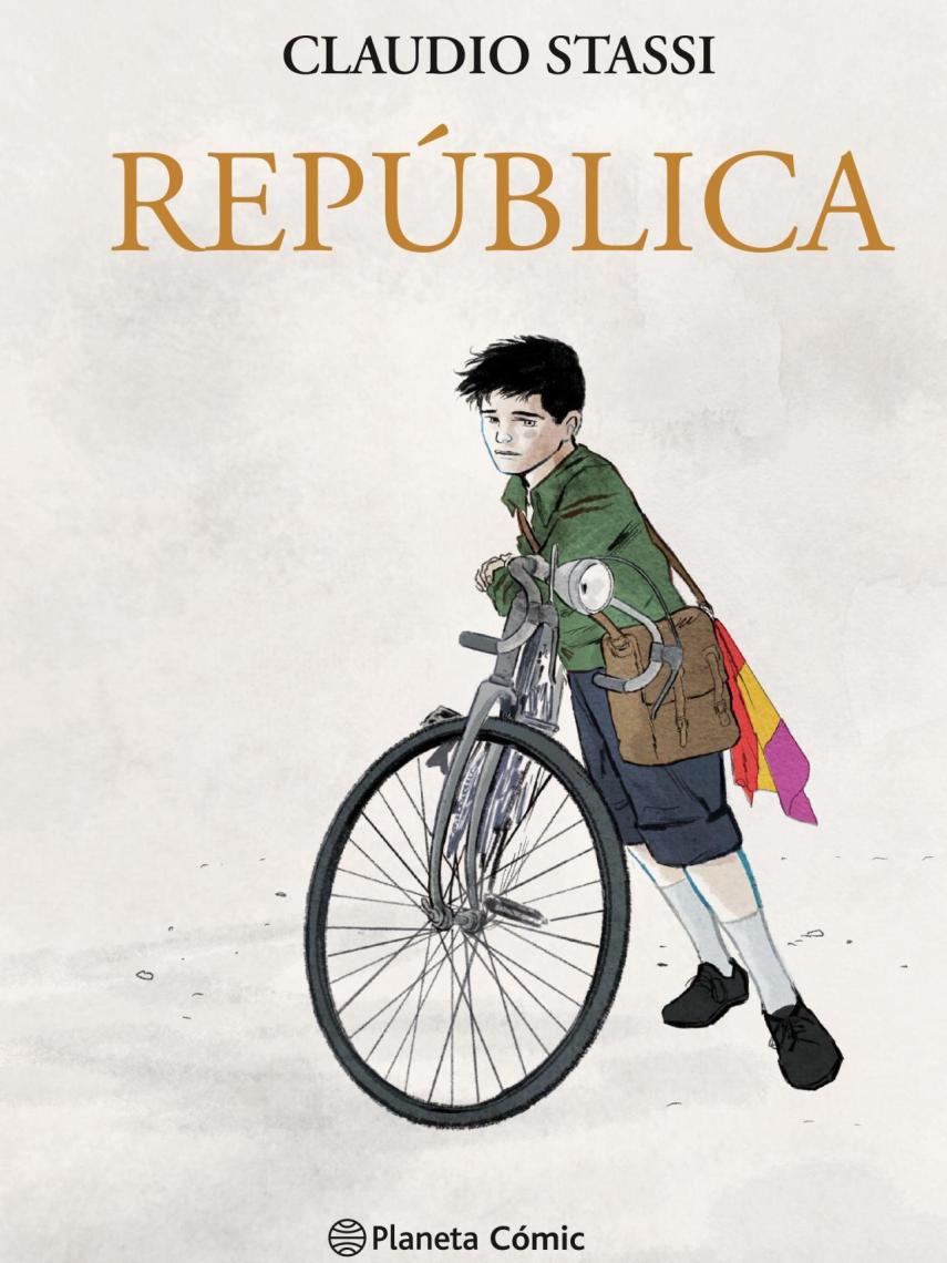 Portada de la novela gráfica 'República'