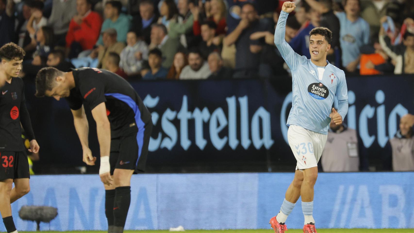 Lewandowski lamenta el empate del Celta