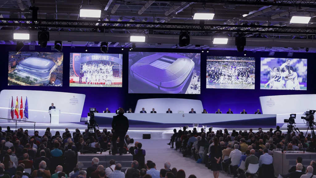 Asamblea general de socios del Real Madrid