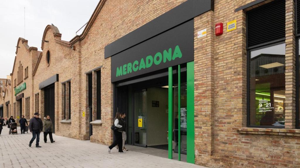 Exterior del nuevo supermercado de Mercadona en Lleida