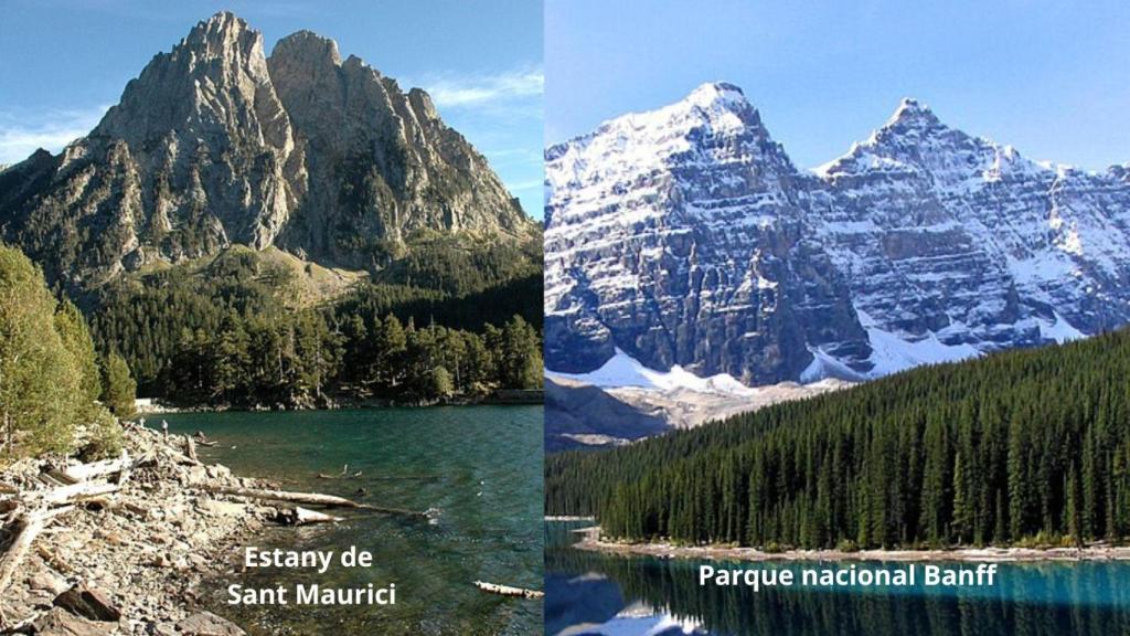 Estany de San Maurici y Parque nacional Banff