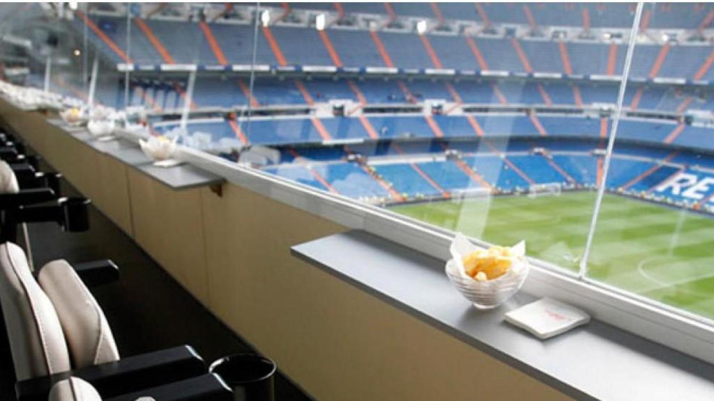 Así serán los palcos vip del Santiago Bernabéu