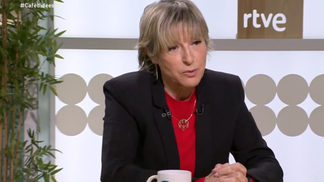 Carme Forcadell en 'Cafè d'Idees'