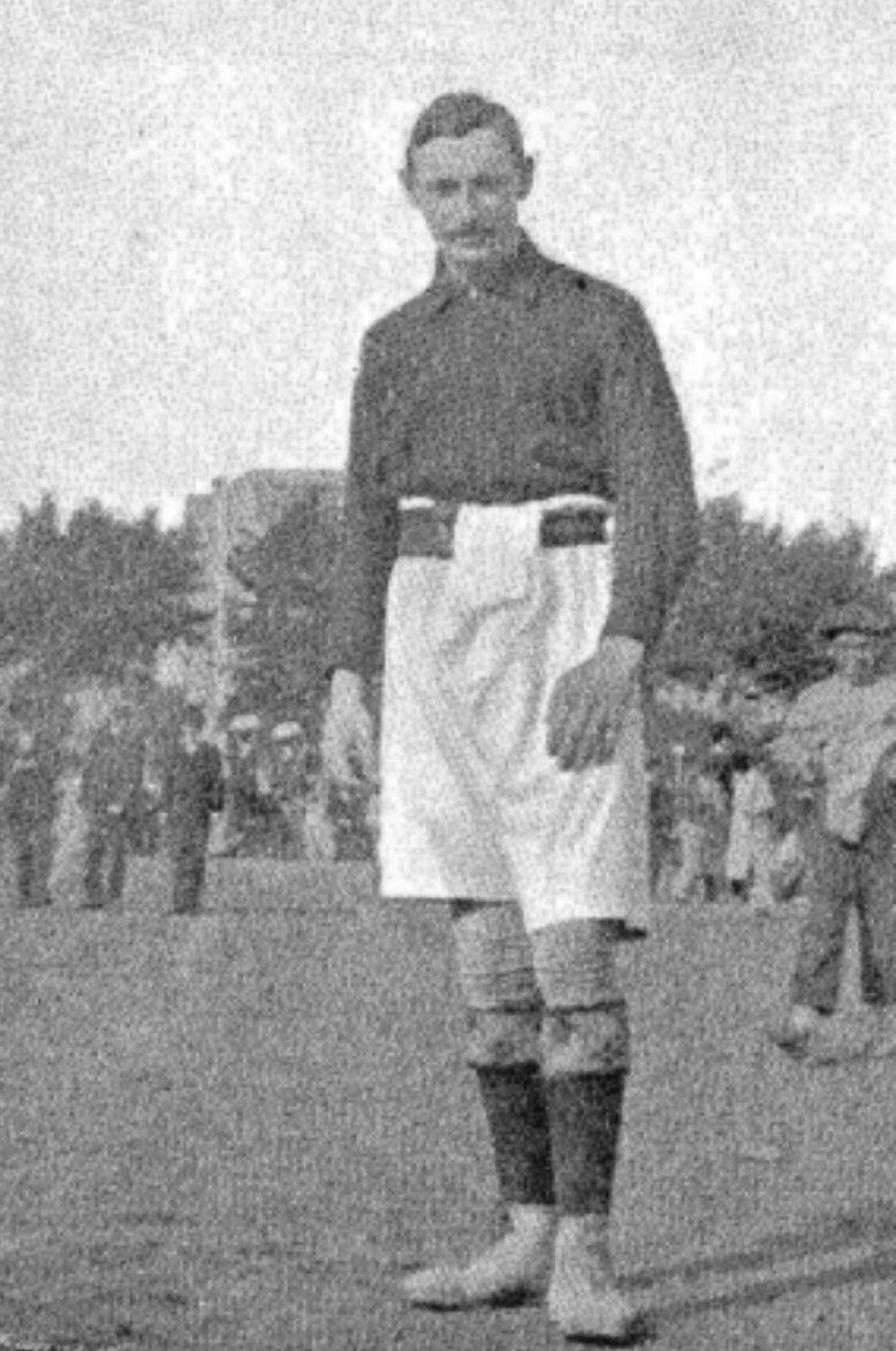 Joan Gamper, en su época como jugador de fútbol