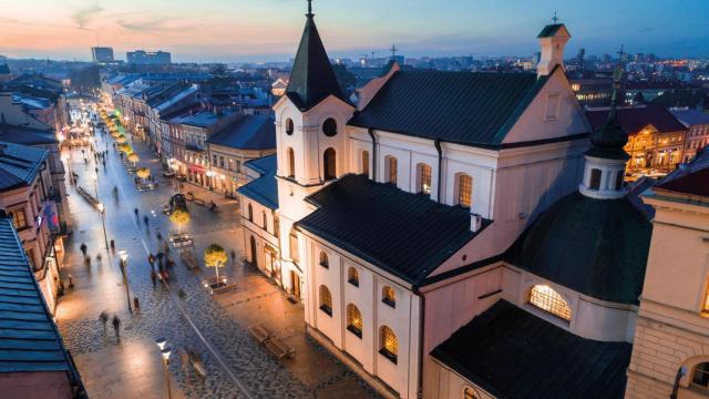 Lublin al atardecer