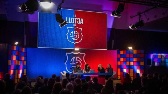 Los tres candidatos a nuevo himno del Barça se presentaron en 'La Llotja del 125'