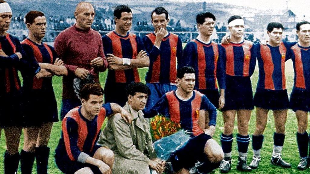 El Barça conquistó su primera Liga en la temporada 1928-29