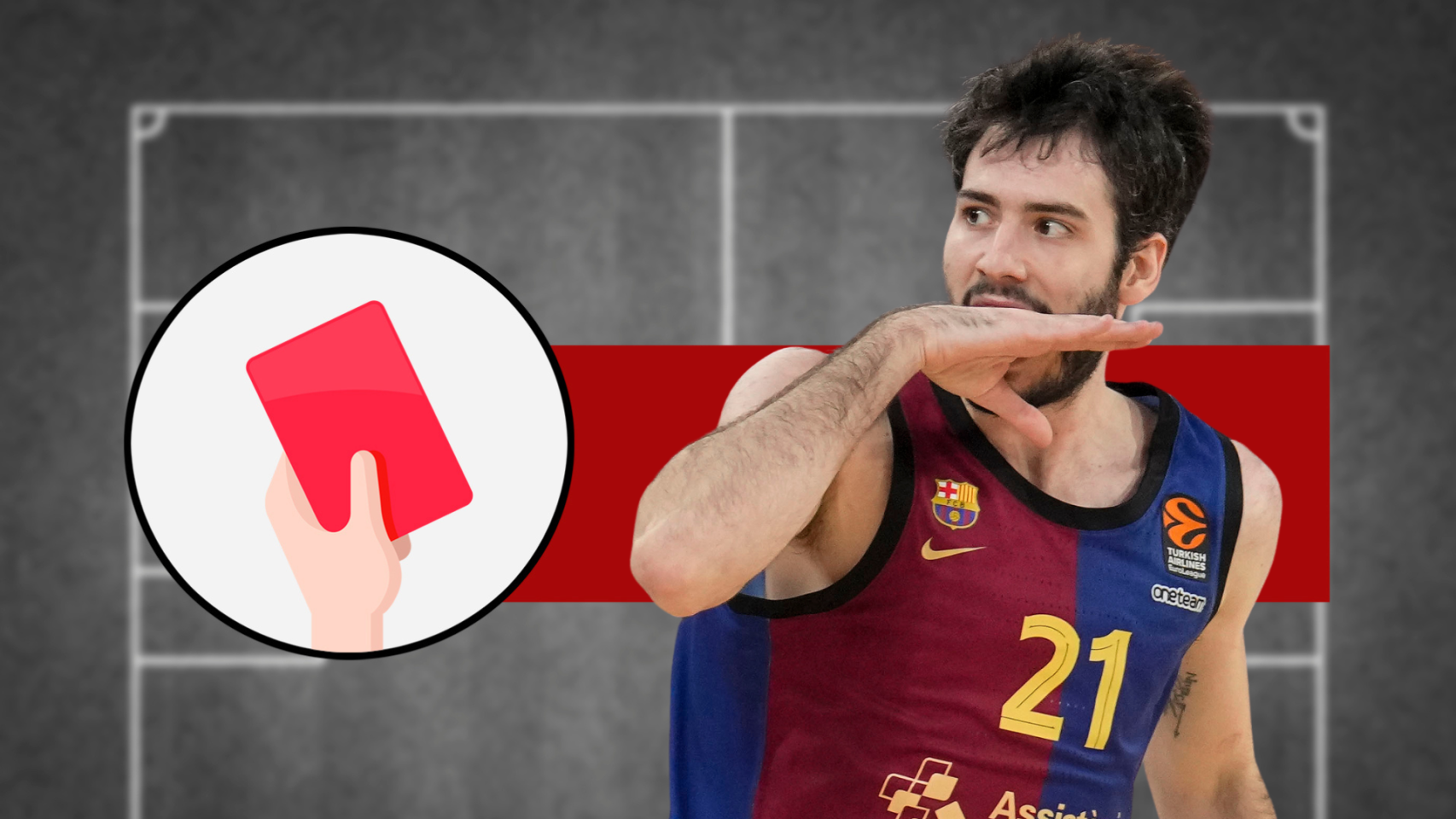 Tarjeta roja: Álex Abrines