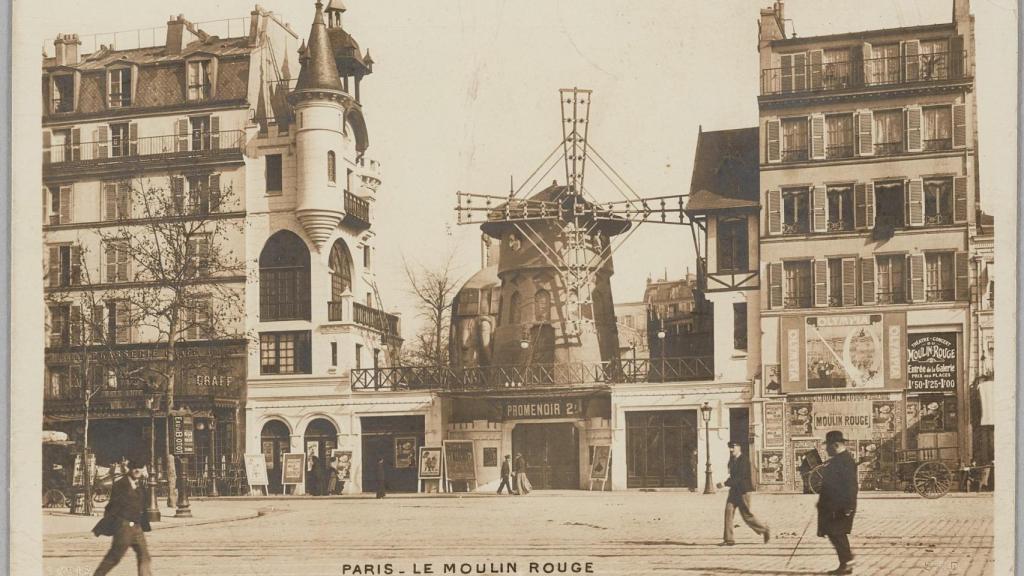 Fotografía del Moulin Rouge (1903) de autor desconocido