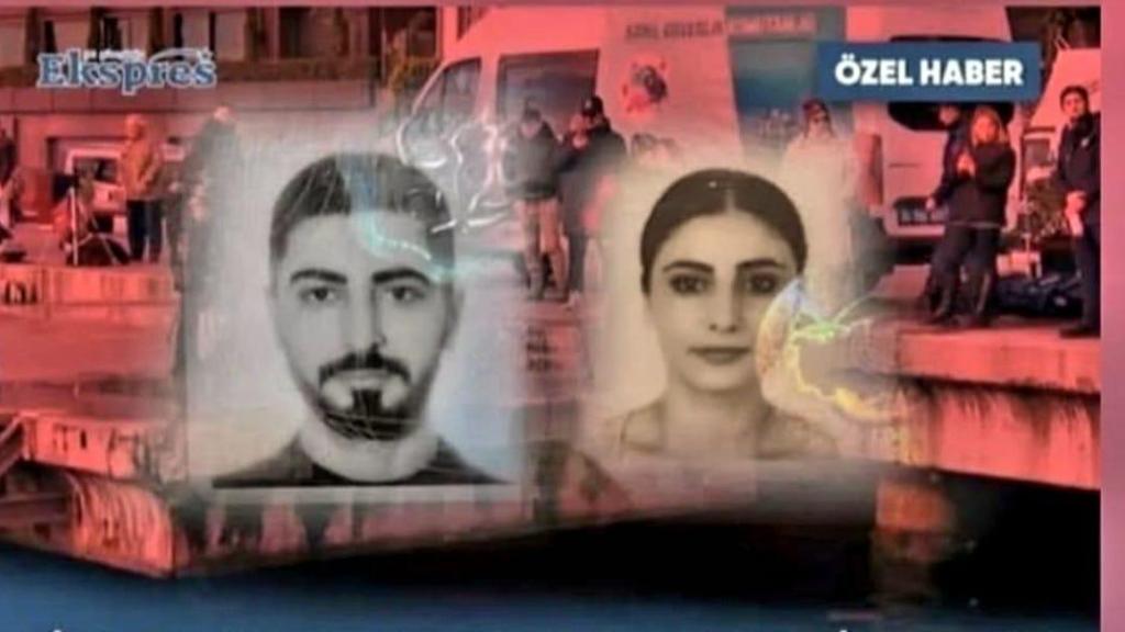 Fotomontaje de los hermanos desaparecidos en una cadena turca