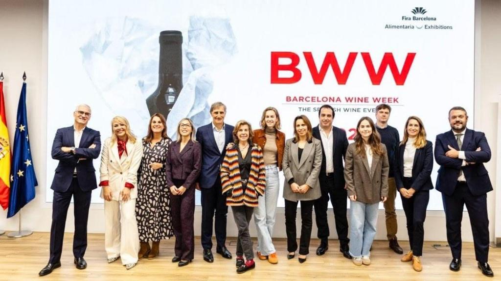 Acto de presentación de la Barcelona Wine Week 2025