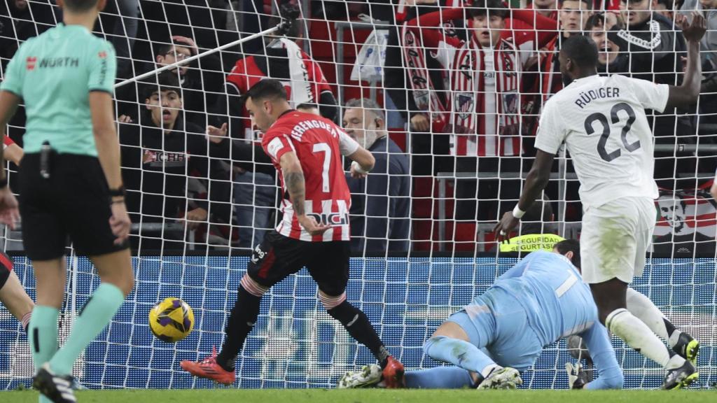 El gol de Berenguer contra el Real Madrid en San Mamés