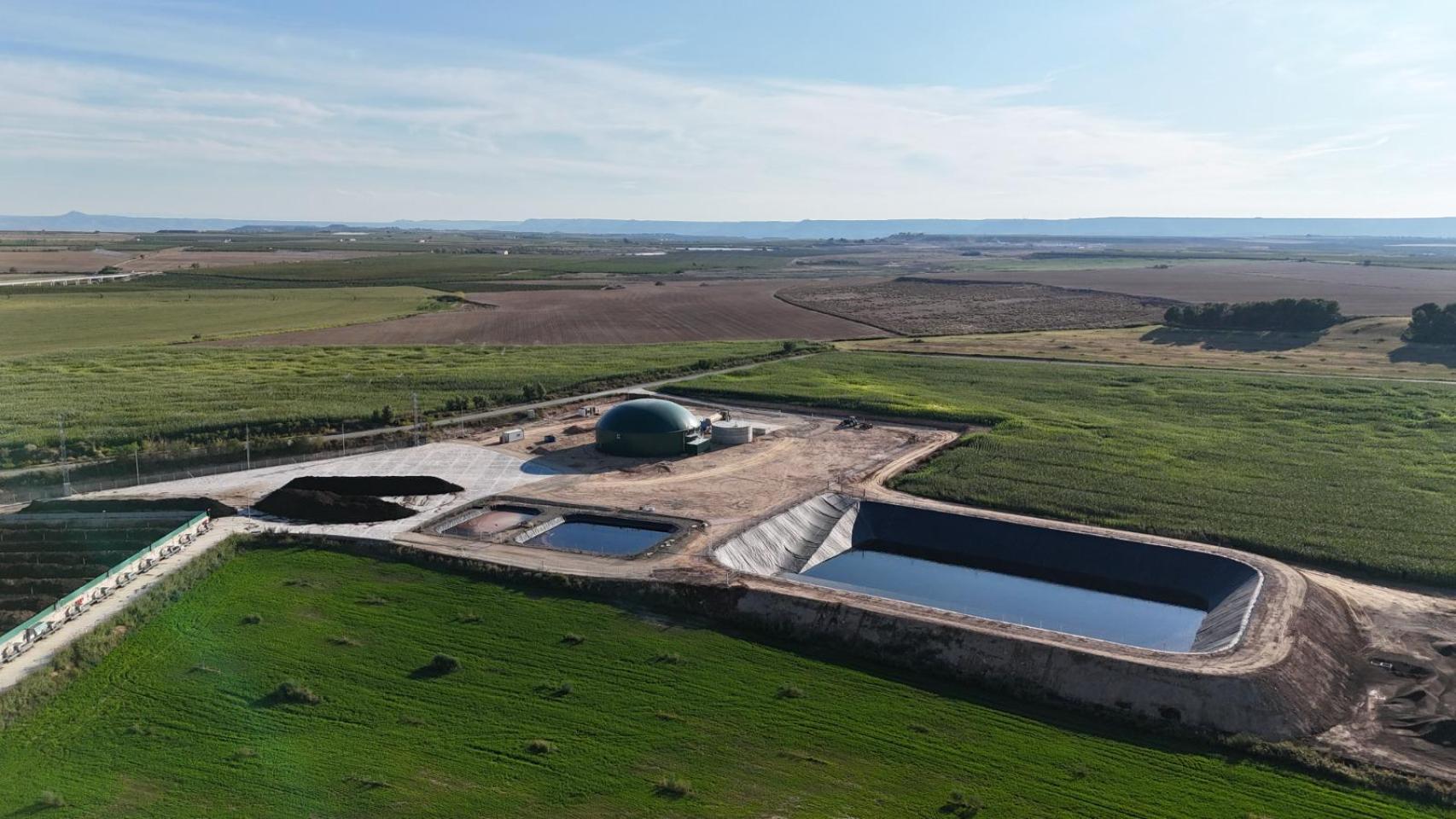 El primer biopolígono de Cataluña, en Alcarràs (Lleida)